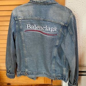 balenciaga campaign jacket